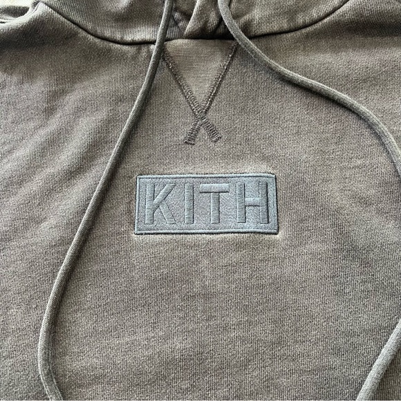 Kith Williams 3 Hoodie in the "Espresso" Men's Sz M Charcoal Brown - Picture 3 of 7